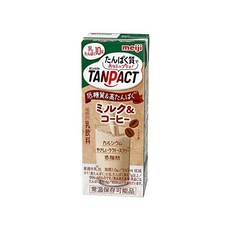 메이지 탄파쿠 TANPACT 일본 커피 우유 200g x 24개
