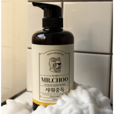 엘로보 남성청결제 샤워중독 미스털추 500ml 대용량, 1개