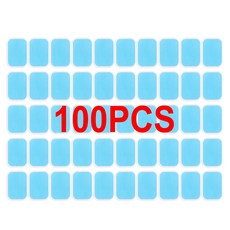 ems트레이닝 바디슬리머 복근 자극 100PCS 젤 패드 복부 ABS 트레이너 감소 엉덩이 근육 기 운동가 교체 패치