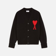 [이라운드몰][ami] 아미 빅 하트로고 가디건 4 color H20HK303.018001