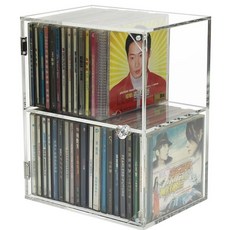 CD 아크릴 케이스 투명 게임 씨디 수납장 보관함 테이프, 01.  CD 20 - cd테이프수납