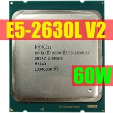 인텔 제온 키트용 메인 보드 E5 2630L V2 SR1AZ 2.4GHz 식스 코어 서버 프로세서 호환 LG A 2011 CPU 2630lv2 X79 DDR3 D3, [01] 메인 보드