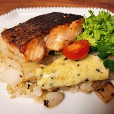 자연산 동해안 연어 필렛 맛있는 정성스럽게 최고의맛, 1개, 500g