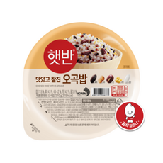 햇반 매일오곡밥, 210g, 24개