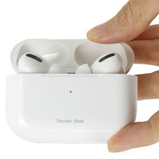 포켓팟 3세대 블루투스 5.1 무선충전 이어폰, 포켓팟 / 흰색
