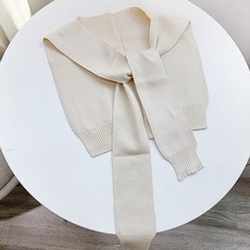 상상홀릭 어깨에 걸치는 가디건 레이어드 숄 니트
