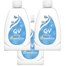 QV 베이비 배스 오일 500Ml 샤워 & 배스 오일, 3개, 500g
