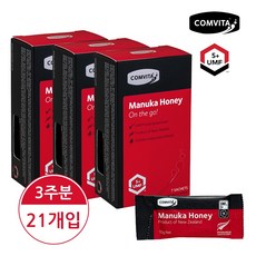 콤비타 UMF5+ 마누카 꿀스틱 사셰 7입 x 3박스 (3주일분), 단품