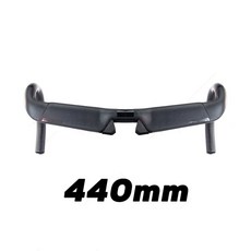 자전거핸들바 SW 에어로 플라이 II 카본 로드 핸들 바 매트 드롭 알루미늄 스템 420mm 440mm 80mm 90mm 100mm 110mm 핫, 3.440mm, 3.44mm