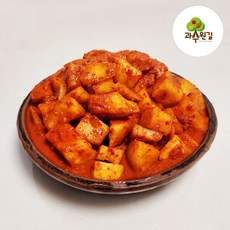 과수원길 석박지 김치 섞박지 국산 반찬 국밥집 무섞박지, 1개, 2kg