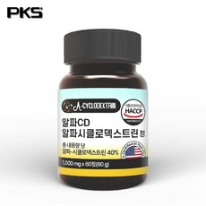 픽커스 알파 CD 알파시클로덱스트린 정 1000mg, 1개, 60정