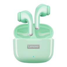 Lenovo LP40 프로 TWS 무선 이어폰 소음감소 헤드폰 터치 컨트롤 250mAH, [05] LP40PRO Green, 5) LP40PRO Green