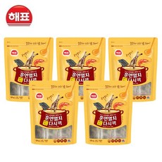 해표 훈연멸치 다시팩 120g, 5개, 15g x 8입