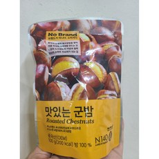 노브랜드 맛있는군밤 100g 2개, 24개