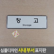 마루마켓 _ 사무실 룸안내 표지판 / 인포사인 아크릴간판 / 상담실 회의실 사무실 비상구 등 안내표기판, 창고, 1개