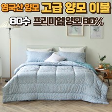 양모 차렵이불 영국산 양모 프리미엄 고급 양모 이불 마랑 차렵이불 사계절 부드러운 차렵이불 천연소재