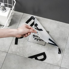 민스리빙 대형 화장실 하수구 덮개 악취 벌레 배수구 커버 트랩, 1개, 배수구덮개(스마일)