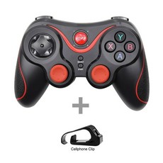 게임패드 game pad Terios T3 X3 안드로이드 전화 PC 용 블루투스 게임 패드 지원 조이스틱 스위치/PS3 액세서리용 무선 컨트롤러, T3 Plus With Stand, 1개, T3 Plus with stand