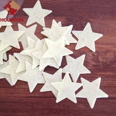 100pcs / pack 빛나는 별 형광 스티커 장식 입체 벽 스틱 크기 3.8cm 100pcs