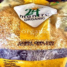Organic Corn Grits (Dhaliya) 2 Lbs 유기농 옥수수 가루 (달리 야) 907.2g, 1