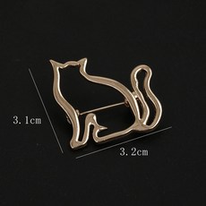 알파N잡 브로치 고정 의류 컬렉션 열렸다 셔츠 바늘버클 코사지 작은 몰딩