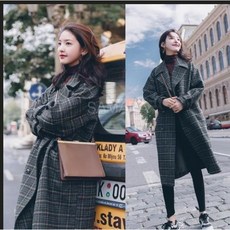 톰보이체크코트