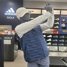 아디다스경량패딩조끼