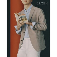 올젠 헤리티지 린넨 콤비 자켓 ZOC2KG1301