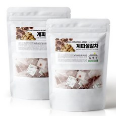 늘해찬 볶은 계피생강차 티백 전통차 허브차 삼각티백 100티백, 1개