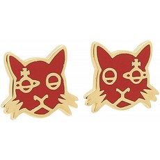 [비비안 웨스트우드]피어스 액세서리 레이디스 KAT EARRINGS VIVIENNE WESTWOOD 62010028 R309레드 골드[