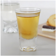 델리 핫샷 소주잔 30ml, 투명, 6개