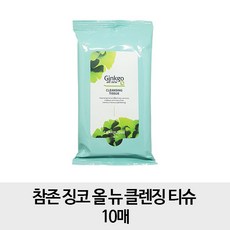 클렌징티슈10매