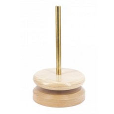 얀홀더 회전 뜨개실 얀스피너 원목, 1개, 구리(코퍼)얀홀더