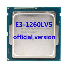 E3-1260LV5 Verasion Intel Xeon rocessor 2.90Ghz 4 코어 8M TPD 45W FCLGA1151 용 E3 V5 마더 보드
