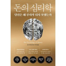 돈의 심리학:당신은 왜 부자가 되지 못했는가, 돈의 심리학, 인플루엔셜, 모건 하우절(저),인플루엔셜