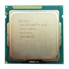 [해외] 인텔 쿼드 코어 코어 I5 3470 LGA 1155 소켓 3.2 GHZ H61 H67 Z77 Z68 H77 마더 보드 I5 I5 3550 I5 3570 CPU, 상세내용표시
