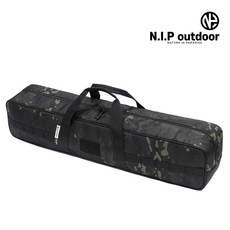 N.I.P ﻿체결식 폴대가방 프리미엄, 블랙카모, 1개