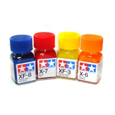 타미야 에나멜 도료 유광 무광 (병입) (선택), X27-CLEAR RED (유광)
