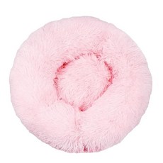 푹신한 강아지 침대 고양이 도넛 매트 실내 미끄럼 방지 기계 세, 1개, D.Dia 80cm