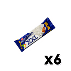 XXL웨이퍼 화이트 수입초코바 50g x 6개, 단품