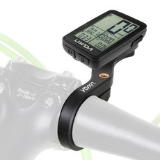 자전거속도계 Lixada USB 충전식 무선 자전거 사이클 컴퓨터 속도계 주행 거리계 마운트 거치대 액세서리, 3) Computer w Mount, 1개