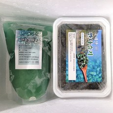 국산100% 자연산 국내산 다슬기 대용량세트 (깐다슬기1팩+다슬기육수1팩), 1세트, 1.4kg