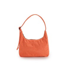 BAGGU 여성용 미니 나일론 숄더백 블랙.