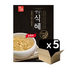 디저트앤 옛날 식혜 790ml X 5개 희석음료 전통 찜질방 원액