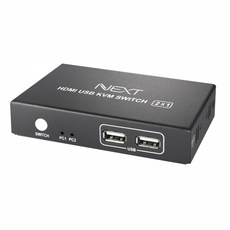 NEXTU 엠지컴/NEXT-7102KVM-4K 2포트 USB HDMI KVM스위치