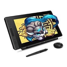 HUION Kamvas Pro 13 GT-133 Drawing Tablet with Full Laminated Screen 13.3inch Graphics Monitor Pen, One Color_One Size, One Color, 상세 설명 참조0