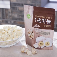 1초마늘 동결건조 국내산 다진마늘, 1팩