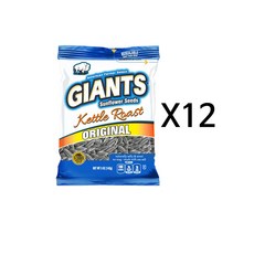 류현진 자이언트 저염 해바라기씨 142g x 12팩, 단품