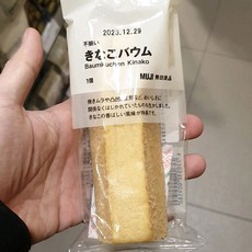 무인양품 바움쿠헨 인절미맛 80g, 1개