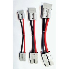 확장 커넥터 케이블 (SB50 120 175A 커넥터 2개+10 8 6 4AWG), SB120+6AWG+SB175, 100cm